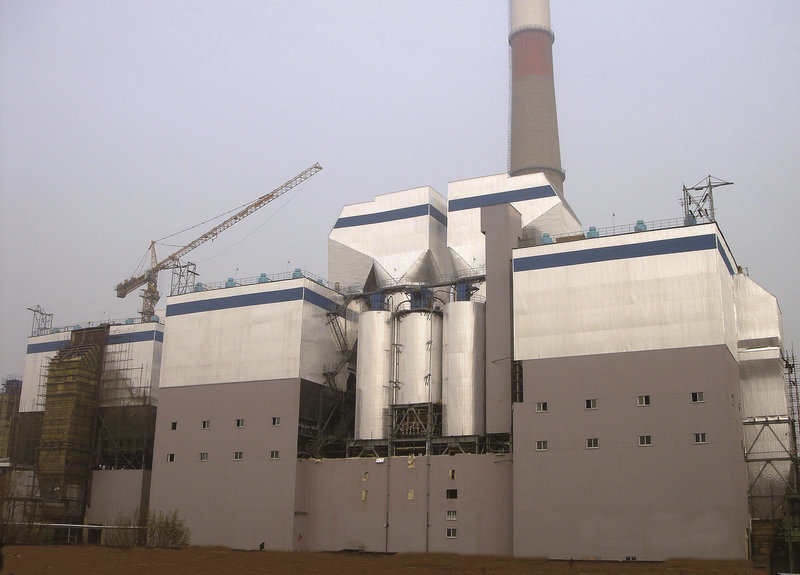 被誉为“世界第一脱”的邯峰电厂2X660MW干法脱硫